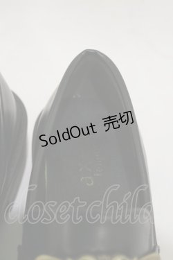 画像4: axes femme / フロントバックルローファー M/23.5cm ブラック H-26-01-08-031-AX-SH-NS-ZH