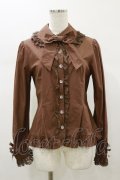 Angelic Pretty / 丸襟アソートリボンブラウス Free ブラウン H-26-01-08-033-AP-BL-NS-ZH