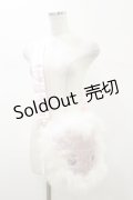 Swankiss / ハートフェザーバッグ  ピンク H-26-01-08-005-CA-BG-NS-ZH