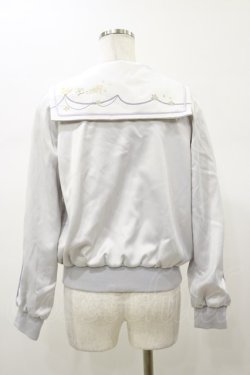 画像2: Secret Honey / ユニコーン刺繍セーラーブルゾン Free グレー H-26-01-08-041-CA-JA-NS-ZH