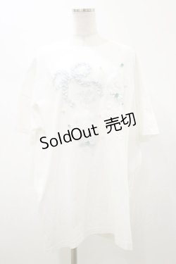 画像1: Ank Rouge / フリフリリボンうさぎBigTe M オフ H-26-01-08-043-CA-TS-NS-ZH