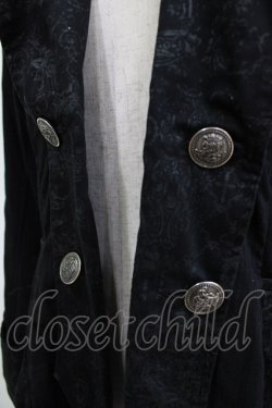 画像5: h.naoto Blood / プリント切替ジャケット  ブラック H-26-01-09-1021-HN-JA-KB-ZH