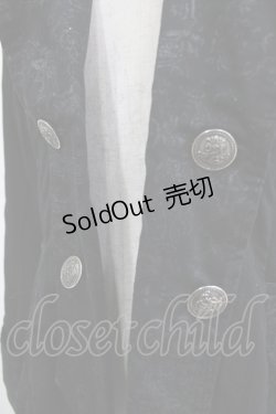 画像5: h.naoto Blood / プリント切替ジャケット  ブラック H-26-01-09-1021-HN-JA-KB-ZH