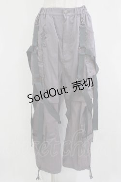 画像1: Ozz conte / 2Wayカーゴパンツ  グレー H-26-01-09-1023-OO-PA-KB-ZH