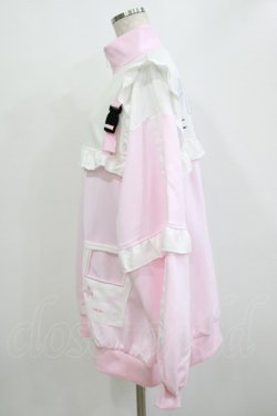 画像2: ACDC RAG / GAME OVERフリルジャケット  パステルピンク H-26-01-09-1027-PU-JA-KB-ZH