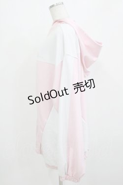 画像2: Whinny / ゆるっとカリスマニートパーカー  ピンク H-26-01-09-1028-PU-TO-KB-ZH