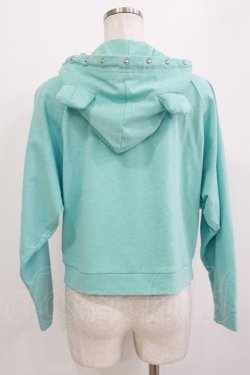 画像3: Candy Stripper / くま耳フードパーカー  サックス H-26-01-09-1029-PU-TO-KB-ZH