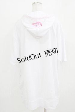 画像3: TRAVAS TOKYO / リボン付きプルパーカー  白 H-26-01-09-1031-PU-TO-KB-ZH