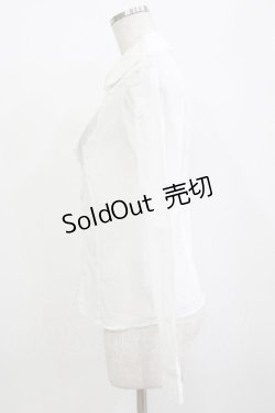 画像2: Emily Temple cute / ヨークレースブラウス  ホワイト H-26-01-09-1039-ET-BL-KB-ZH