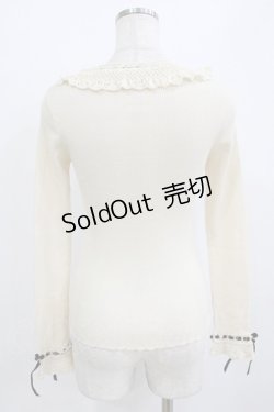 画像3: Emily Temple cute / はしごリボンリブニット  ベージュ H-26-01-09-1041-ET-TO-KB-ZH