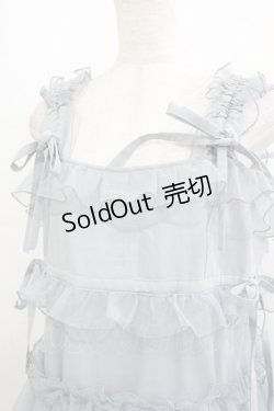 画像4: merry jenny / チュールドロストロングワンピース  ブルー H-26-01-09-1005-LO-OP-KB-ZH