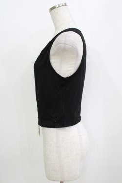 画像2: KRY CLOTHING / リングZIPインナー  黒 H-26-01-09-1050-EL-TO-KB-ZH