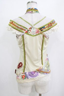 画像3: Ozz oneste / 和チャイナホルターキャミ  生成 H-26-01-09-1051-OO-TO-KB-ZH