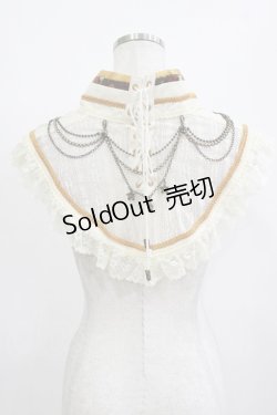 画像2: Ozz oneste / 着物付け襟  華椿/生成 H-26-01-09-1054-OO-ZA-KB-ZH