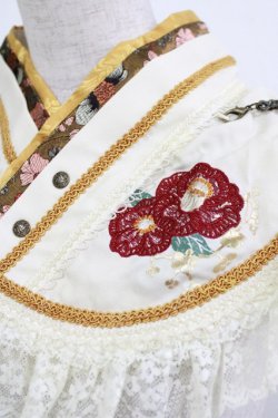 画像3: Ozz oneste / 着物付け襟  華椿/生成 H-26-01-09-1054-OO-ZA-KB-ZH