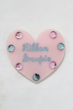 画像1: MILK / ハートバレッタ  ピンク H-26-01-09-1060-ML-AC-KB-ZH