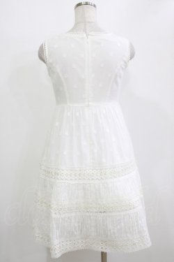 画像3: Emily Temple cute / ドビードットサンドレス  シロ H-26-01-09-1013-ET-OP-KB-ZH