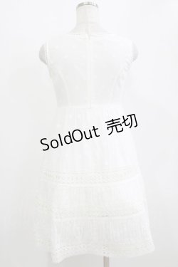 画像3: Emily Temple cute / ドビードットサンドレス  シロ H-26-01-09-1013-ET-OP-KB-ZH