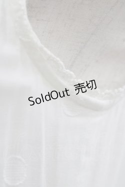 画像6: Emily Temple cute / ドビードットサンドレス  シロ H-26-01-09-1013-ET-OP-KB-ZH