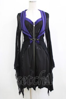 画像1: Ozz oneste / Star wizardカーディガン  ネイビー H-26-01-09-1014-OO-TO-KB-ZH