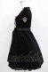 画像2: BPN / レースアップ別珍ワンピース  ブラック H-26-01-09-1002-GO-OP-KB-ZH (2)