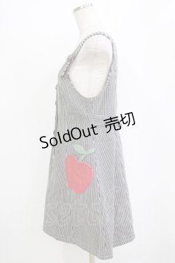 画像2: MILK / アップルツインズジャンスカ  ブラック H-26-01-09-1018-ML-OP-KB-ZH