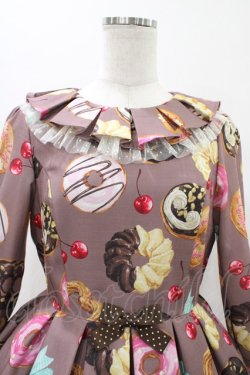 画像4: Emily Temple cute / manyドーナツ ワンピース  ココア H-26-01-10-028-ET-OP-KB-ZH