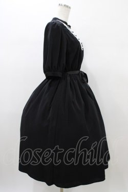 画像3: Melody BasKet / ラウンドヨークワンピース M ブラック H-26-01-10-030-LO-OP-KB-ZH