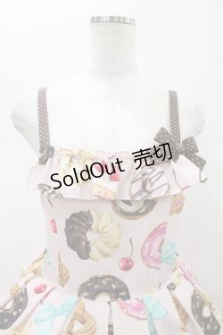 画像4: Emily Temple cute / manyドーナツキャミソールワンピース  ピンク H-26-01-10-033-ET-OP-KB-ZH