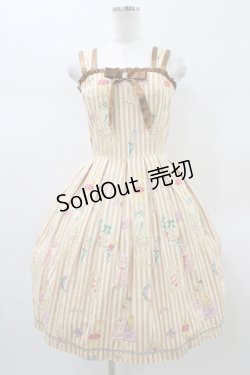 画像1: Emily Temple cute / LuLuルームノースリーブワンピース  チャ H-26-01-10-036-ET-OP-KB-ZH
