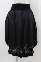 alice auaa / 裾レースバルーンスカート 3（約9号） ブラック H-26-01-10-038-AA-SK-KB-ZH