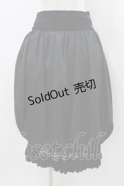 画像1: alice auaa / 裾レースバルーンスカート 3（約9号） ブラック H-26-01-10-038-AA-SK-KB-ZH