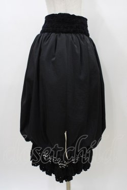 画像3: alice auaa / 裾レースバルーンスカート 3（約9号） ブラック H-26-01-10-038-AA-SK-KB-ZH