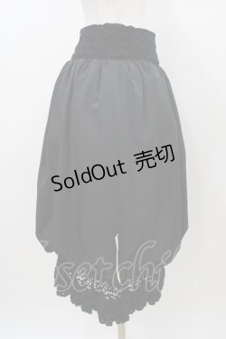 画像3: alice auaa / 裾レースバルーンスカート 3（約9号） ブラック H-26-01-10-038-AA-SK-KB-ZH