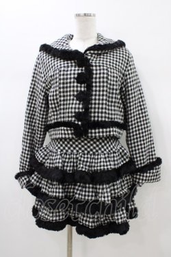 画像1: Jane Marple / 千鳥セーラージャケット＆スカート M 黒 H-26-01-10-039-JM-JA-KB-ZH