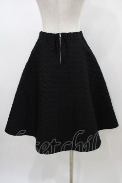 画像2: Candy Stripper / HEART QUILT SKIRT 1 黒 H-26-01-10-040-PU-SK-KB-ZH