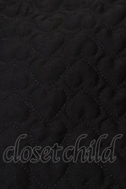 画像3: Candy Stripper / HEART QUILT SKIRT 1 黒 H-26-01-10-040-PU-SK-KB-ZH