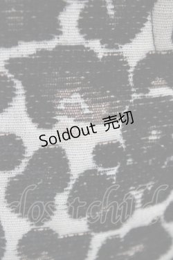 画像4: Emily Temple cute / レオパードジャガードコート Free 黒 H-26-01-10-049-ET-CO-KB-ZH