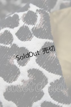 画像5: Emily Temple cute / レオパードジャガードコート Free 黒 H-26-01-10-049-ET-CO-KB-ZH