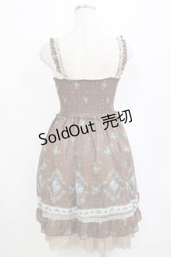 画像3: axes femme / 花柄ワンピース M ブラウン H-26-01-10-1023-AX-OP-NS-ZH