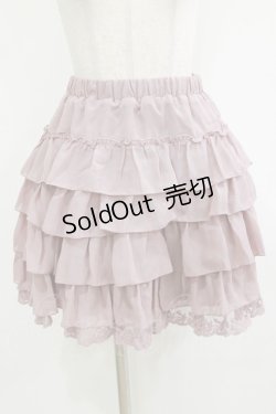 画像1: axes femme / シフォンスカート M ピンク H-26-01-10-1026-AX-SK-NS-ZH