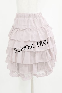 画像2: axes femme / シフォンスカート M ピンク H-26-01-10-1026-AX-SK-NS-ZH