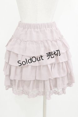 画像3: axes femme / シフォンスカート M ピンク H-26-01-10-1026-AX-SK-NS-ZH