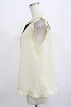 画像2: axes femme POETIQUE / セーラーブラウス M 生成り H-26-01-10-1044-AX-BL-NS-ZH