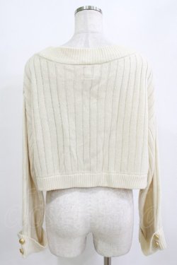 画像3: F i.n.t / エンブレム釦ワイドスリーブニットプルオーバー Free OFFWHITE H-26-01-10-1052-CA-TO-NS-ZH