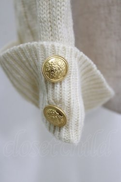 画像4: F i.n.t / エンブレム釦ワイドスリーブニットプルオーバー Free OFFWHITE H-26-01-10-1052-CA-TO-NS-ZH