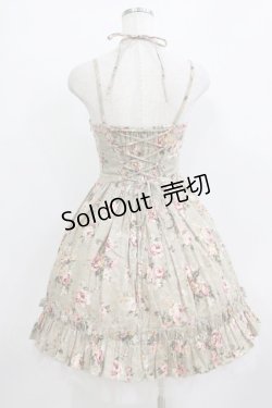 画像3: Victorian maiden / チュール付ジャガード編み上げワンピース Free ミント H-26-01-10-1005-CL-OP-NS-ZH