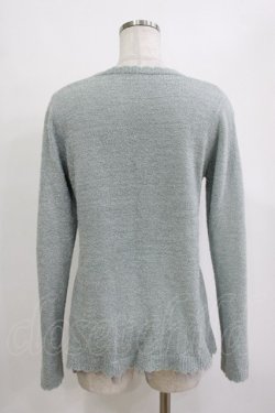 画像3: axes femme / パール使いニットPO M ミント H-26-01-10-1059-AX-TO-NS-ZH