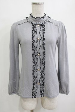 画像1: axes femme / ハイネックプルオーバー M グレー H-26-01-10-1063-AX-TO-NS-ZH