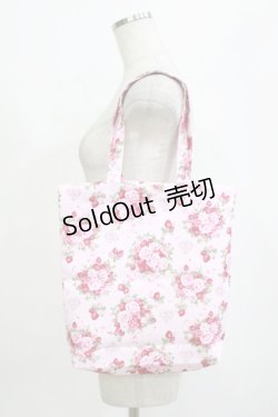 画像2: BABY,THE STARS SHINE BRIGHT / シュガーブーケ〜永遠の乙女の憧れ〜柄トートBag  ピンク H-26-01-10-1067-BA-BG-NS-ZH